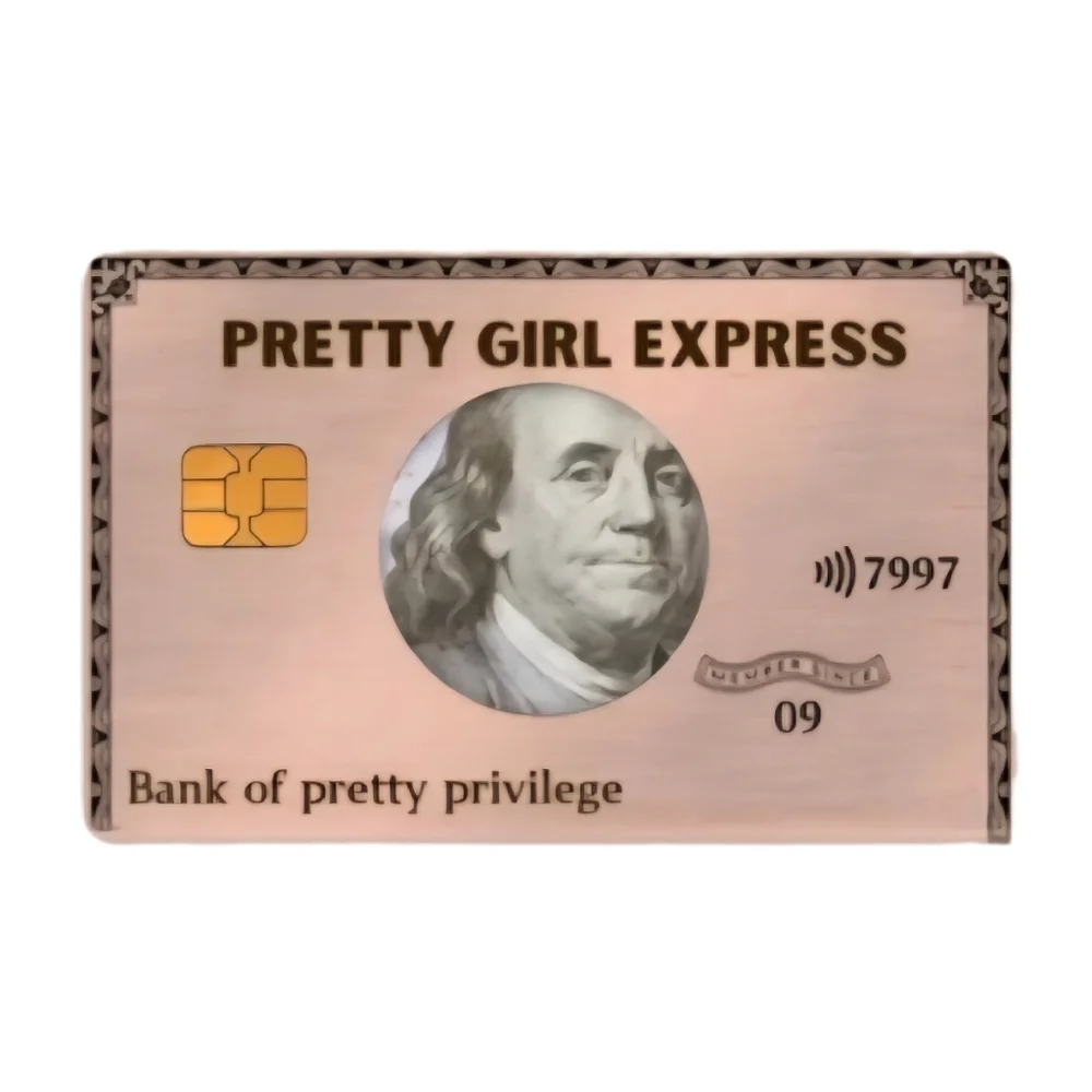 Pretty Girl Express Card Skin